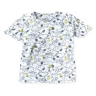 Peanuts White Snoopy Print Crewneck Tee image number null