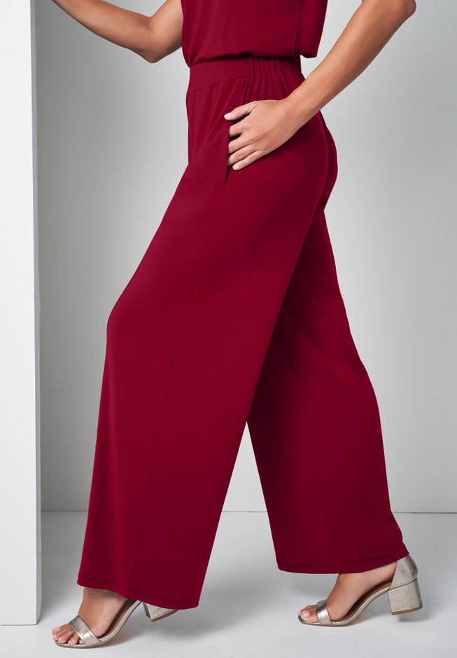 Belted 4-Piece Stretch Knit Wardrober image number 4
