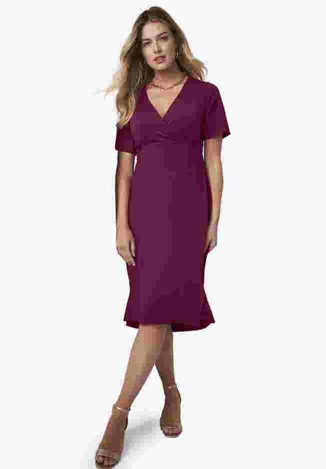 Flounce Hem Midi Dress image number 0