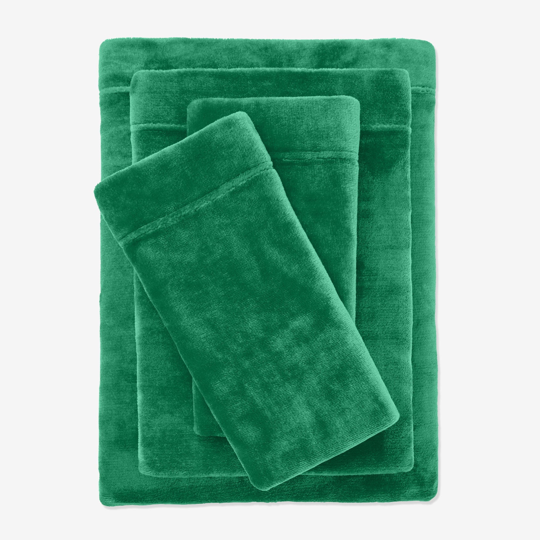 BH Studio 4-Pc. Microfleece Sheet Set image number 0