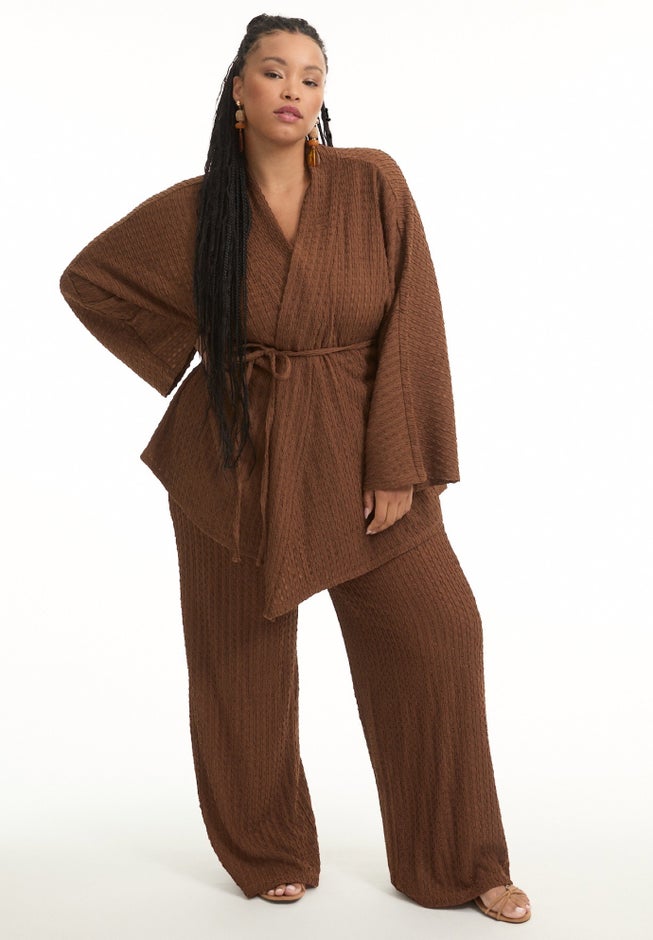 Tie-waist Cardigan image number null