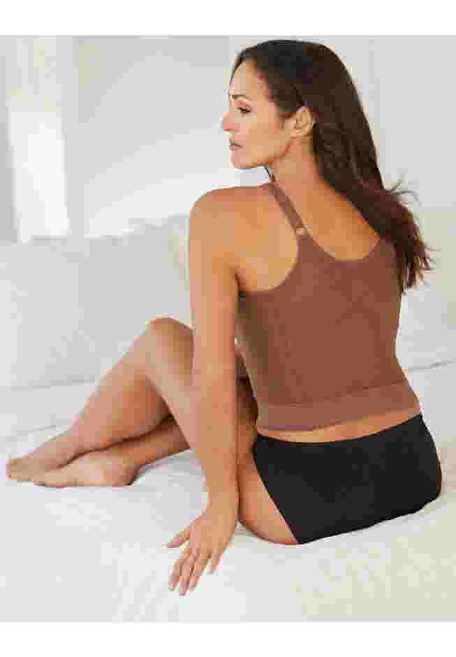 Easy Enhancer® Wireless Longline Posture Bra image number 4