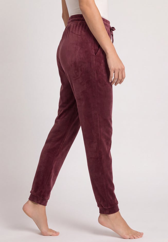 Stretch Velour Jogger Pull-on Pants image number 2