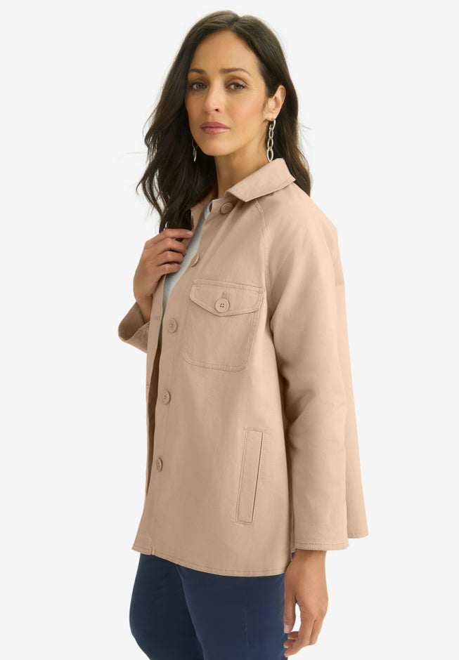 Twill Swing Jacket image number null