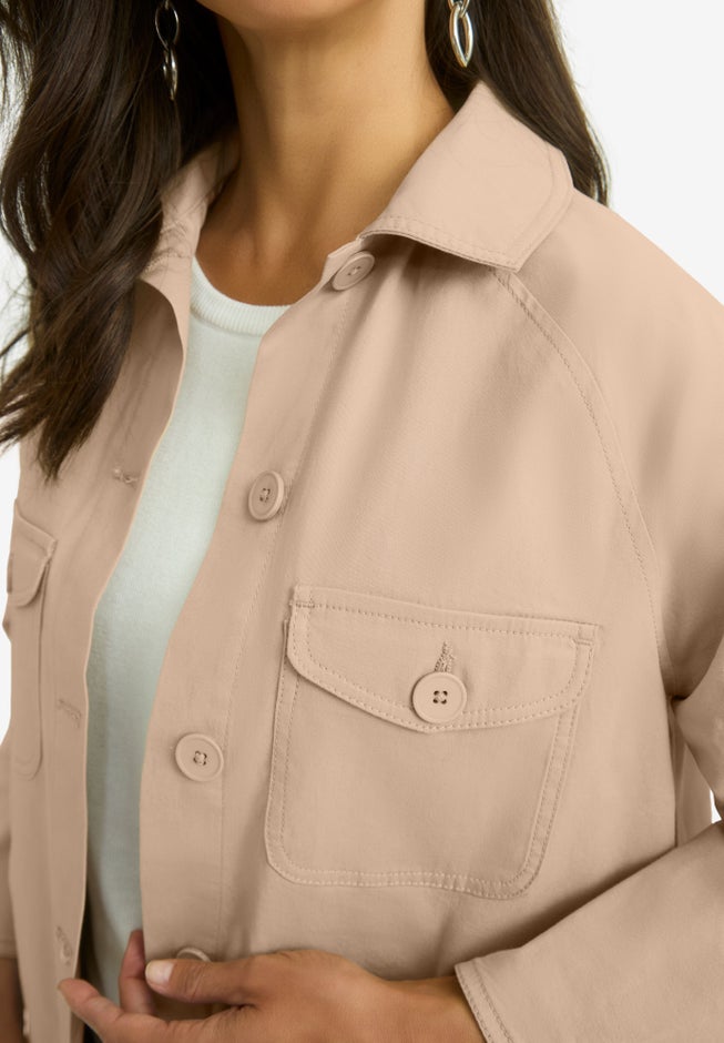 Twill Swing Jacket image number null