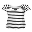 Rounded V-neck Tee image number null