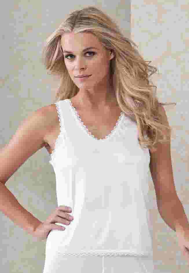 Lace-Trim Camisole  image number 3