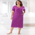 Ribbed Sleepshirt image number null