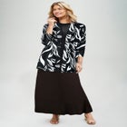 Stretch Knit Open Front Knit Topper image number null