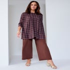 Stretch Knit Open Front Knit Topper image number 1