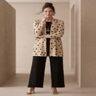 Stretch Knit Open Front Knit Topper image number 0