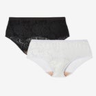 Lace Incontinence Brief 2-Pack image number null