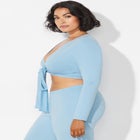 The '70s Tie Front Top image number null