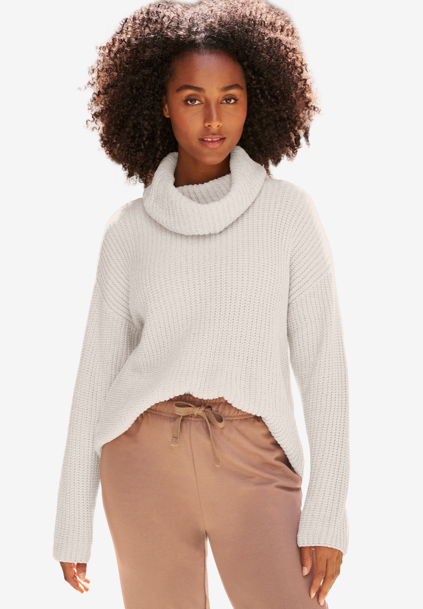 Chenille Turtleneck Sweater image number 0