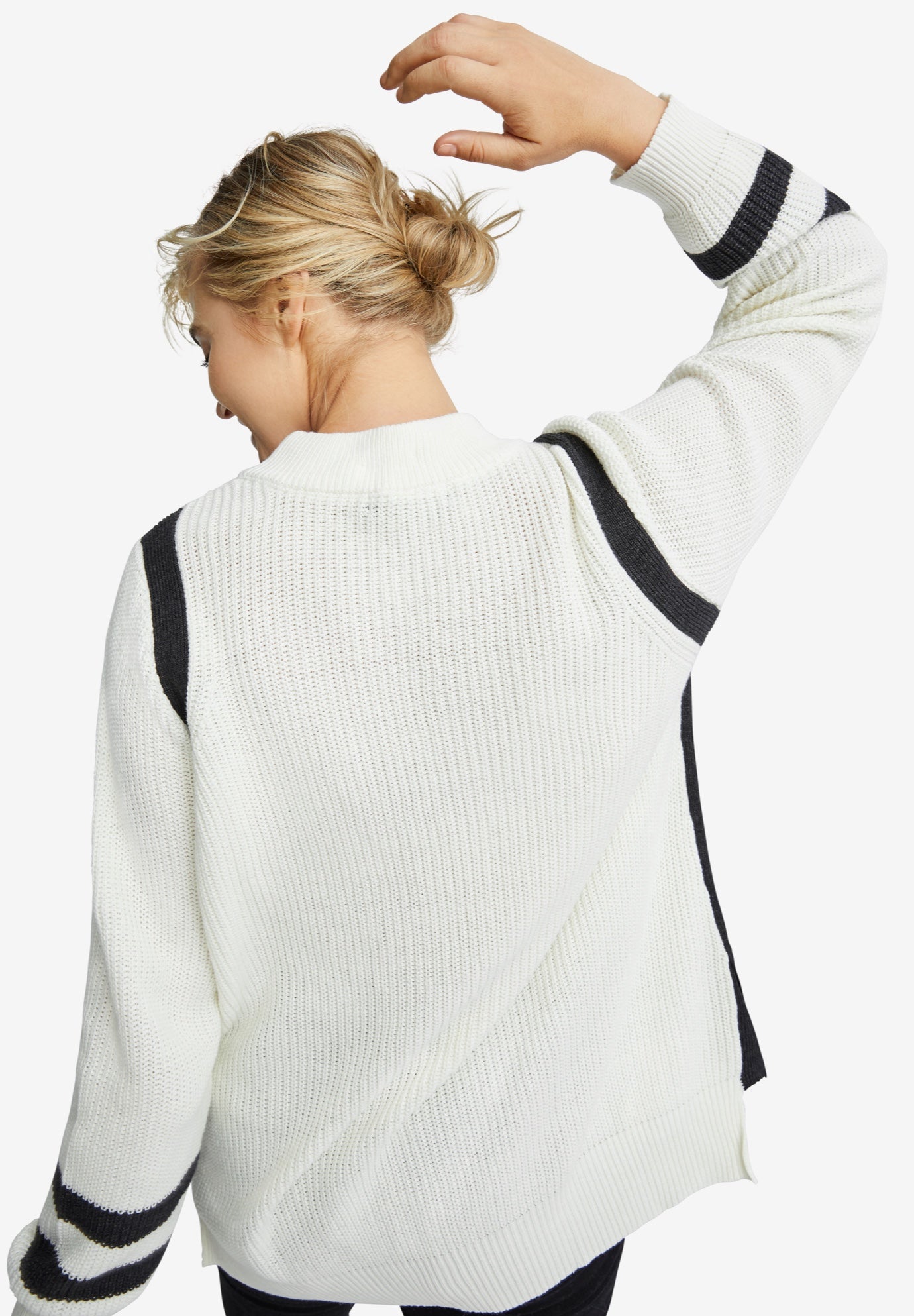 Side Stripe Mockneck Sweater image number 1