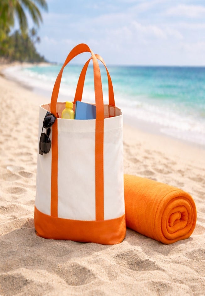 Tote Bag With Free Throw image number 6