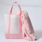 Tote Bag With Free Throw image number null