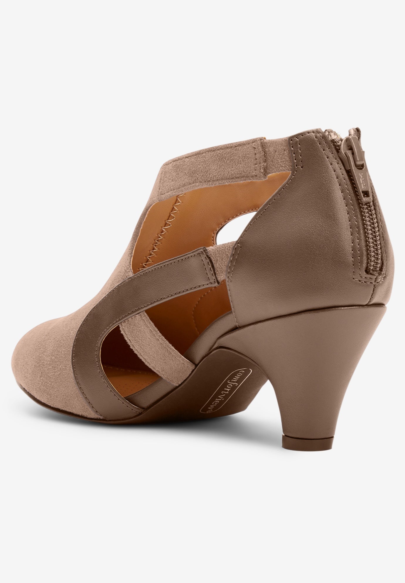 The Sage Suede-Like Shootie Pump image number 1