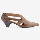 The Sage Suede-Like Shootie Pump image number null