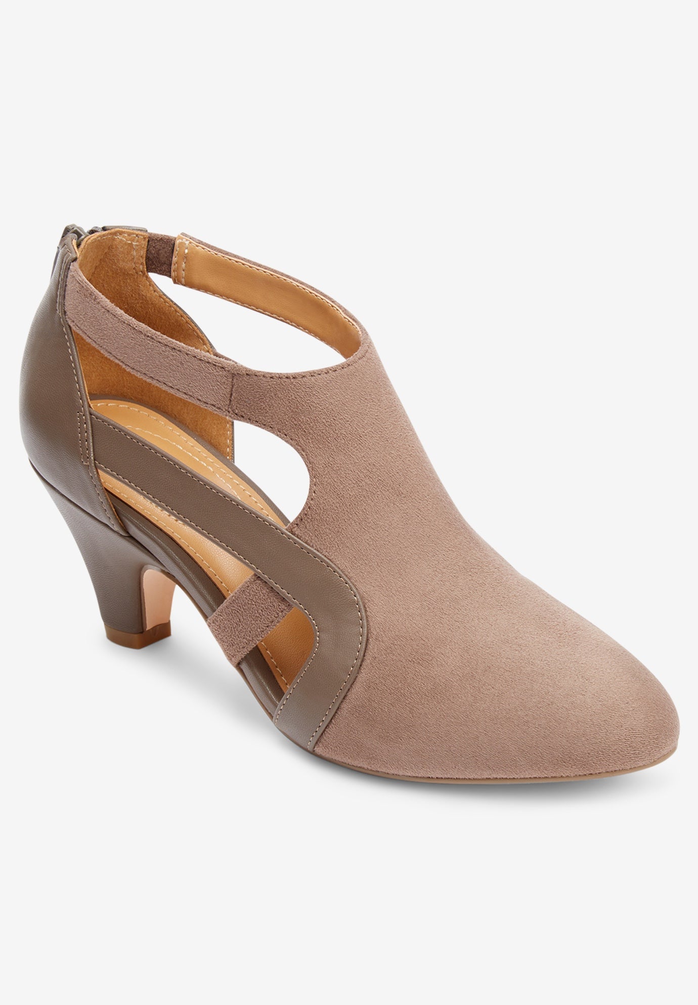 The Sage Suede-Like Shootie Pump image number 0