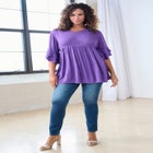 Plus Size 360&deg; Stretch Straight Leg Jean image number null