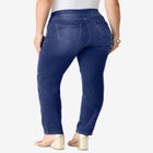 Plus Size 360&deg; Stretch Straight Leg Jean image number null