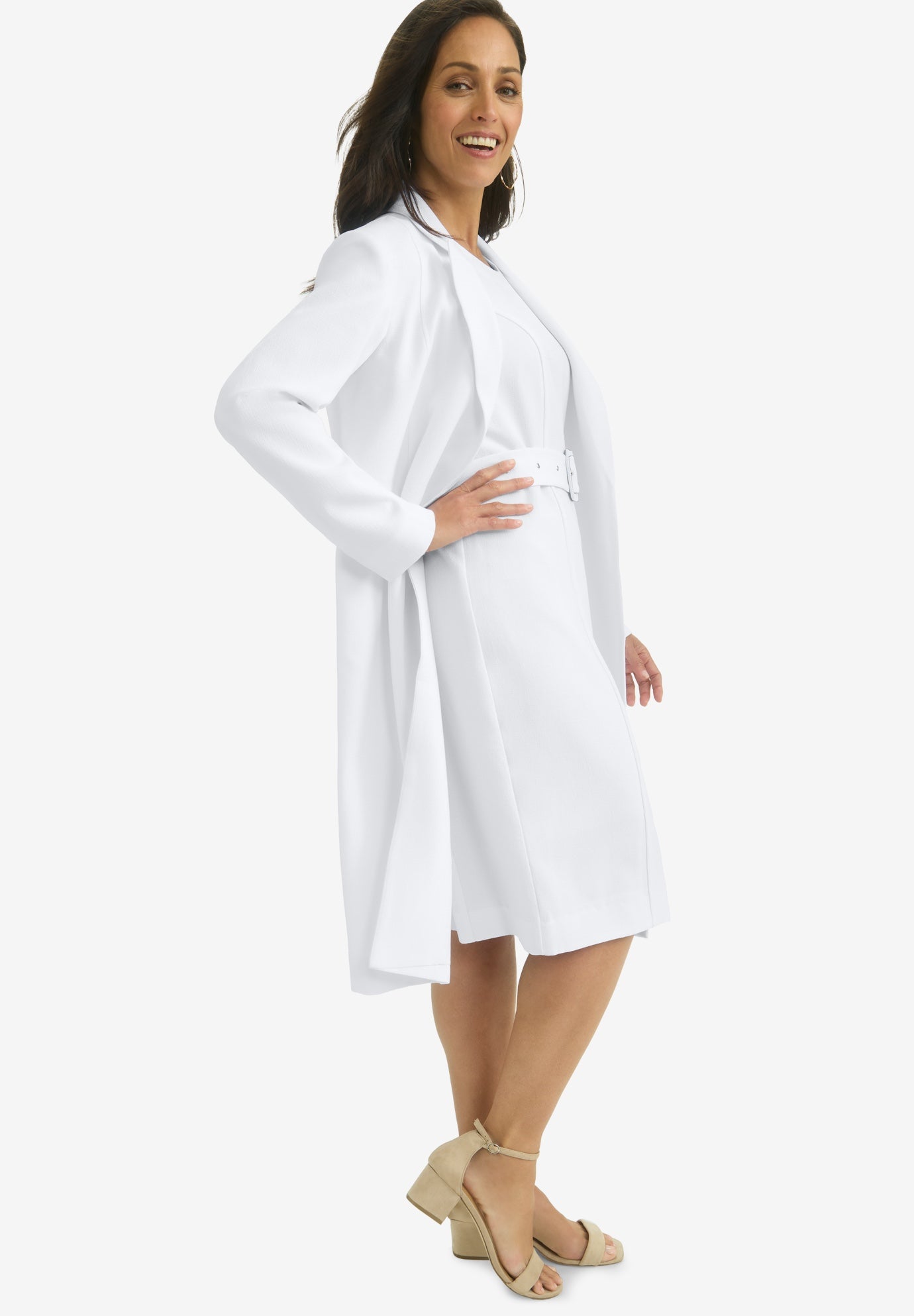 Belted Jacket Dress image number 3