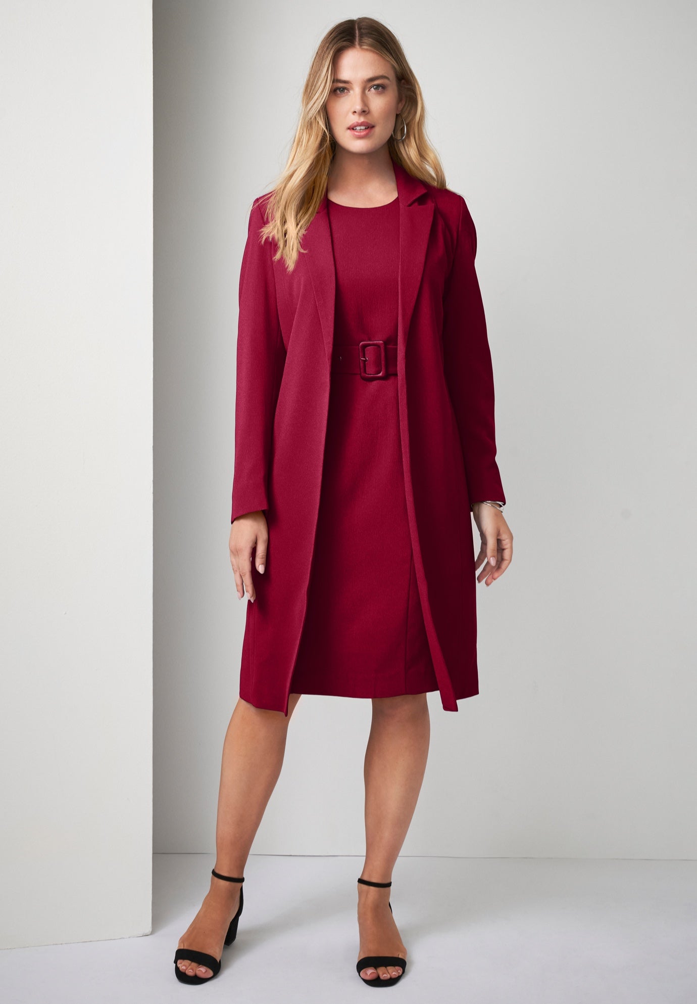 Belted Jacket Dress image number 0