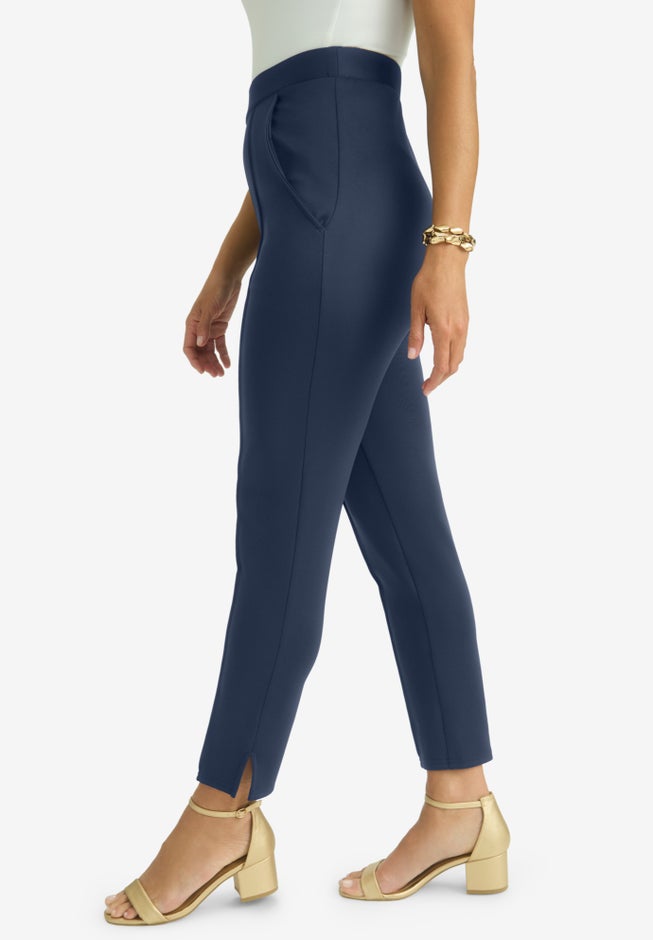 PerfectEase Slim Straight Pant image number null