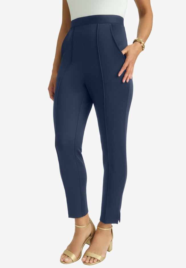 PerfectEase Slim Straight Pant image number null
