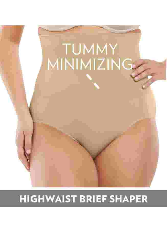 Instant Shaper Medium Control Seamless High Waist Brief image number 4