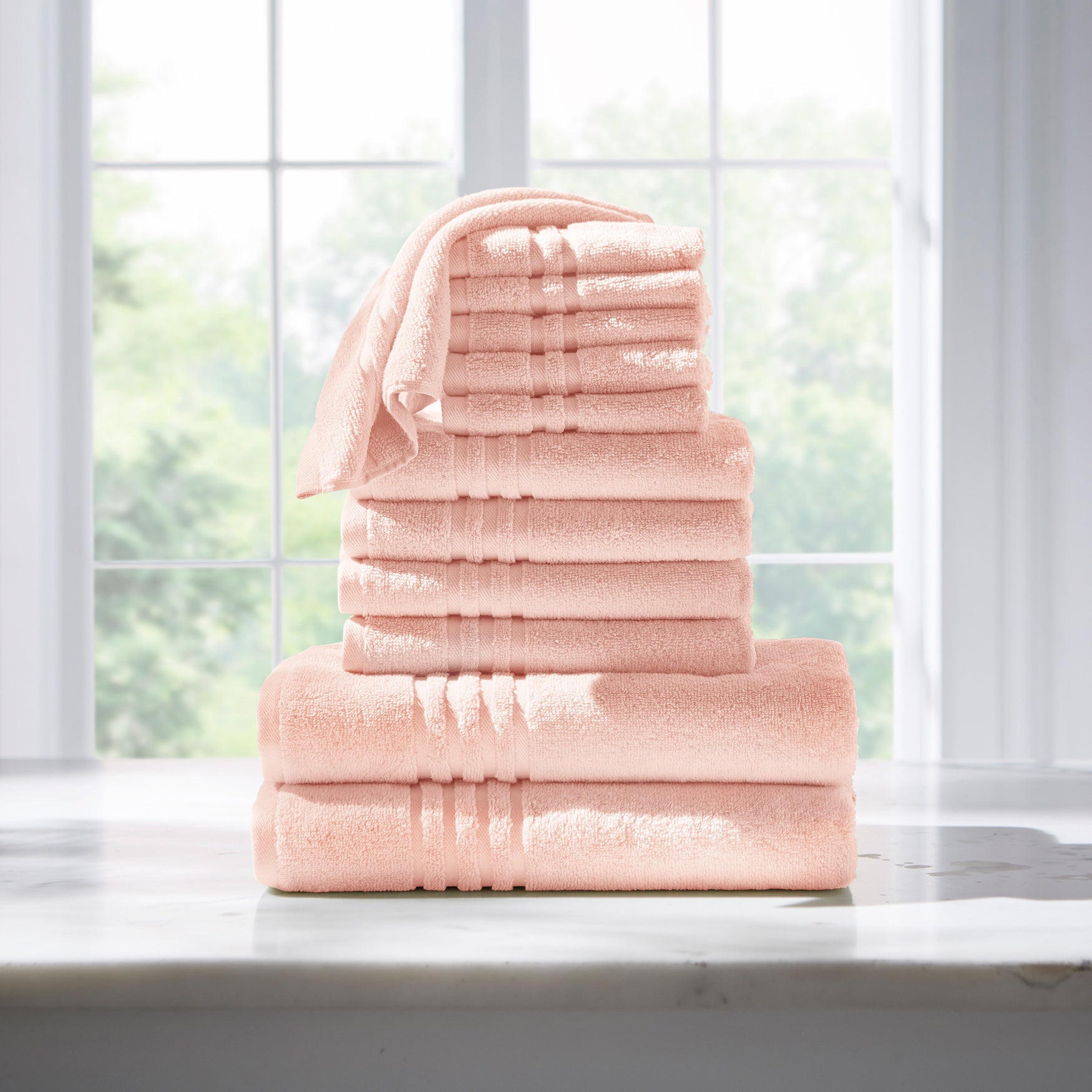 12-Pc. Zero-Twist Bath Towel Set image number 0