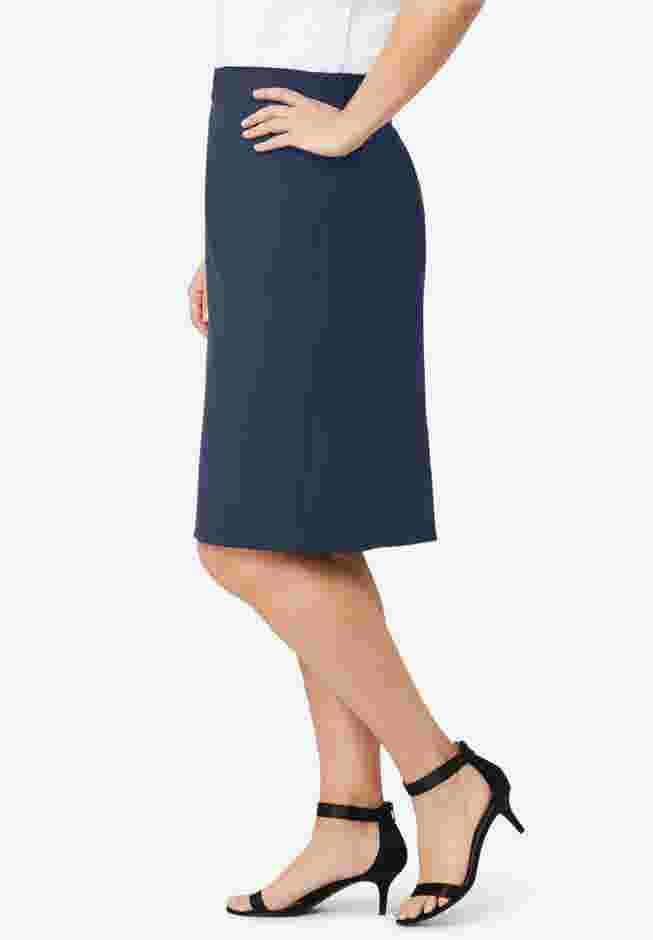 Tummy Control Bi-Stretch Pencil Skirt image number 2