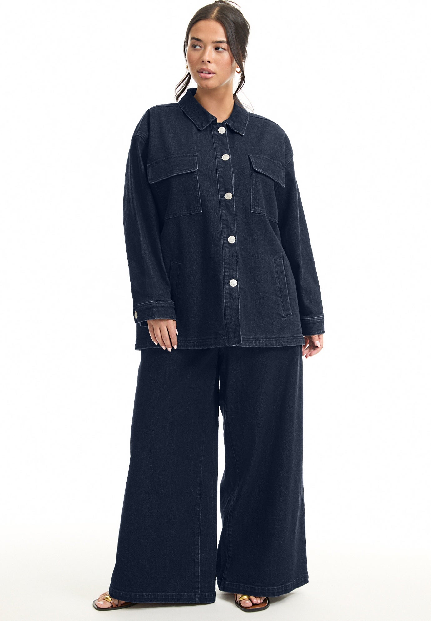 Denim Utility Jacket image number 0