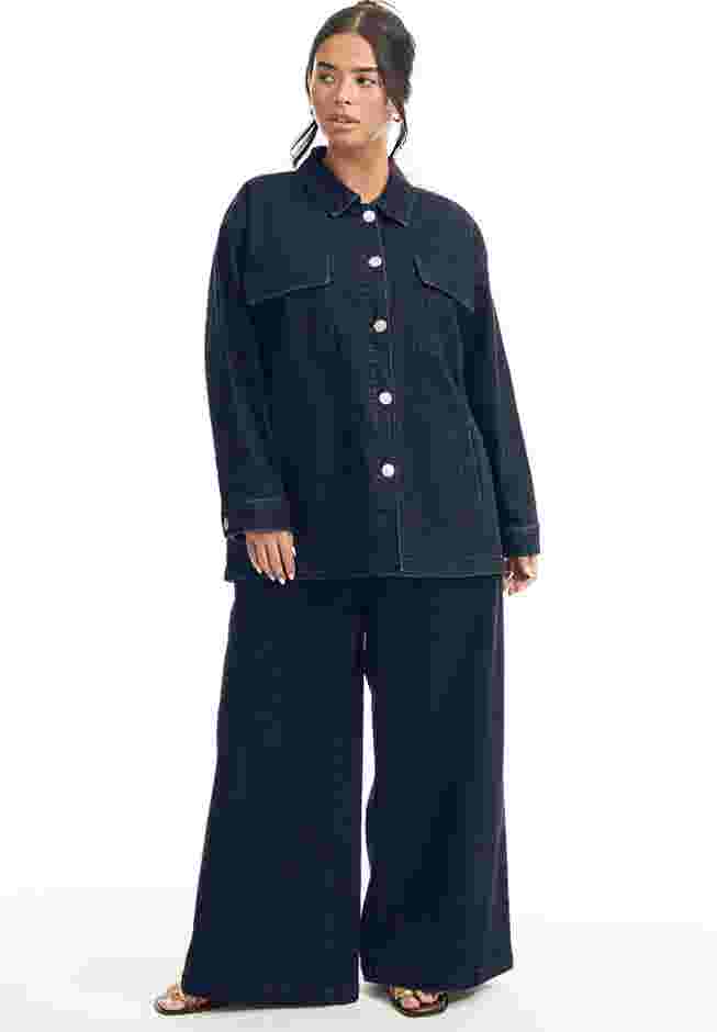 Denim Utility Jacket image number 0