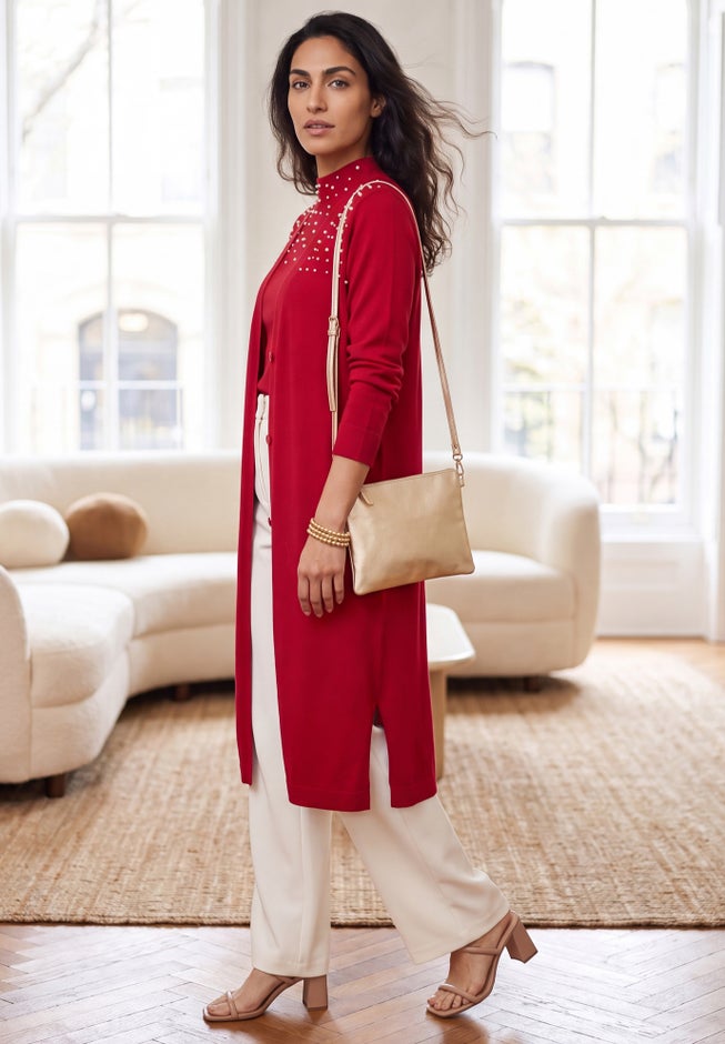 Fine Gauge Duster Cardigan image number 1