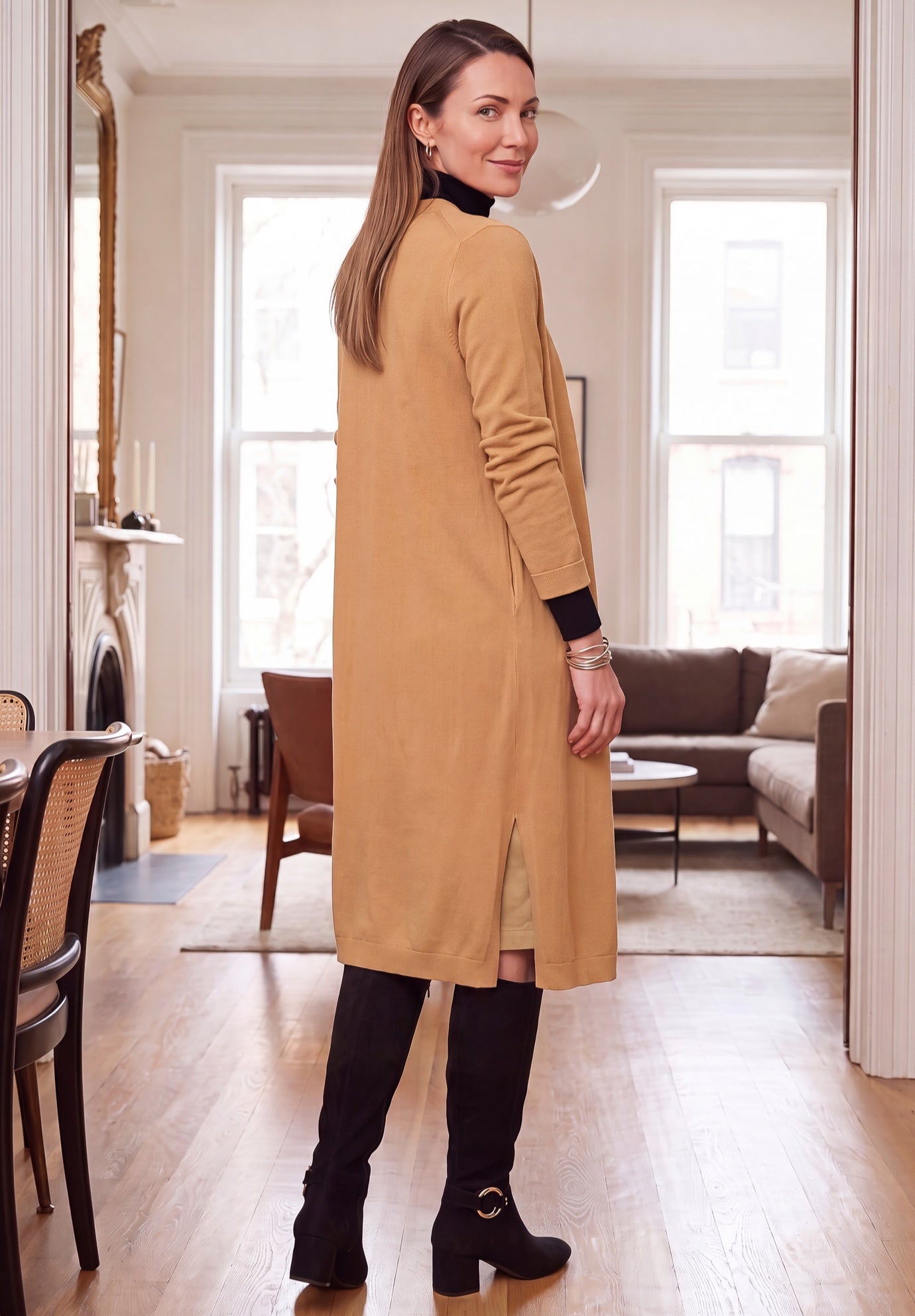 Fine Gauge Duster Cardigan image number 1