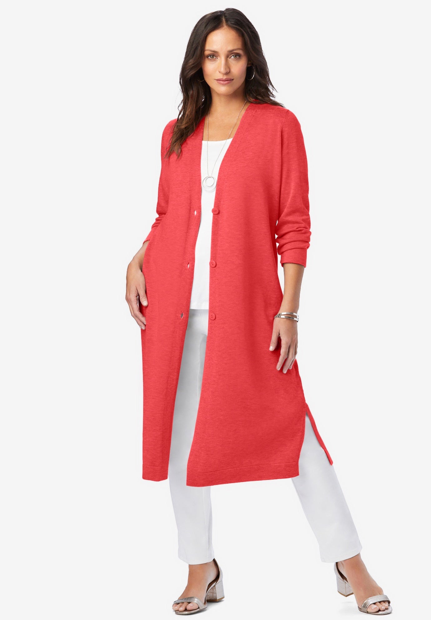 Fine Gauge Duster Cardigan image number 0