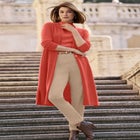 Fine Gauge Duster Cardigan image number null