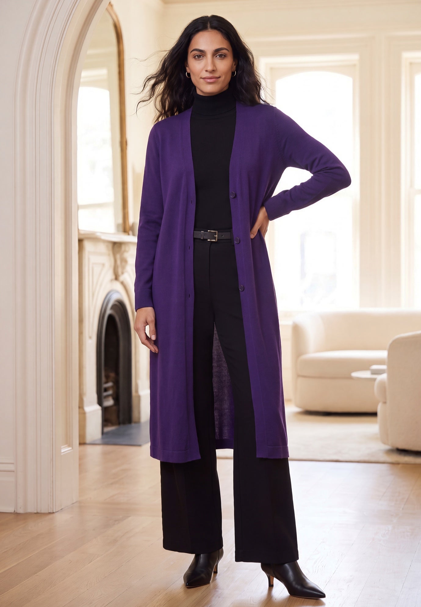 Fine Gauge Duster Cardigan image number 0