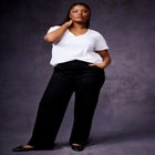 Curvie Fit High-Waisted Straight-Leg Jean image number null