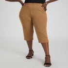 Soft Ease Cotton Knit Capri image number null
