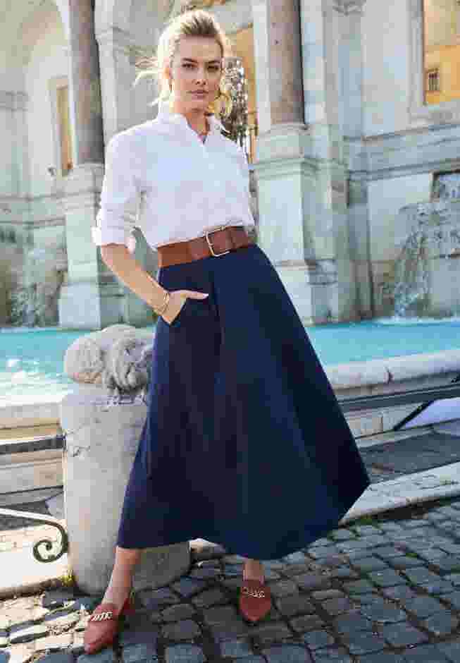 Soft Ease Midi Skirt image number 3