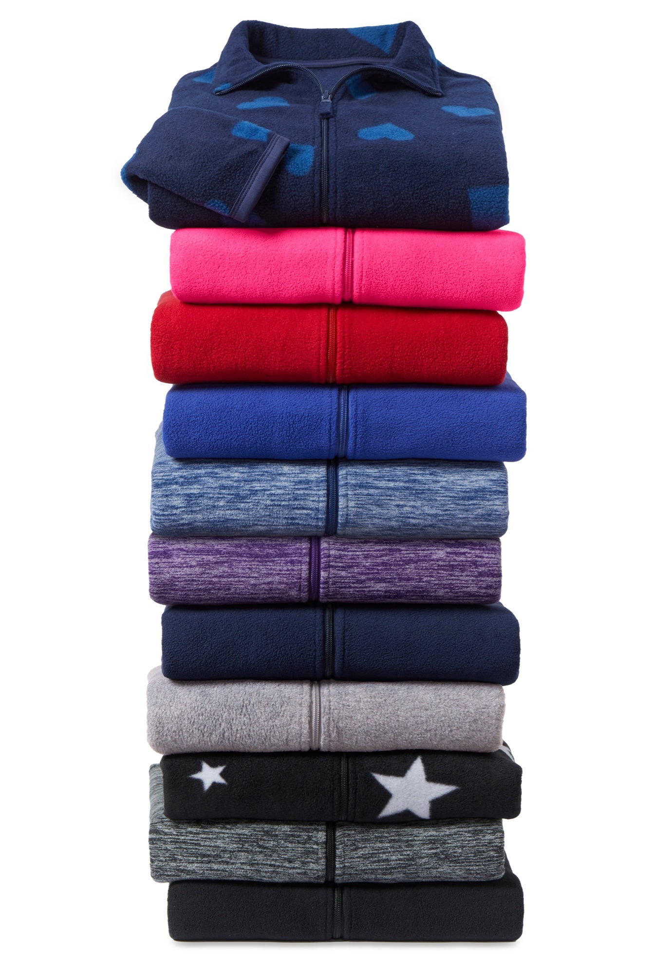 Zip-Front Microfleece Vest image number 3