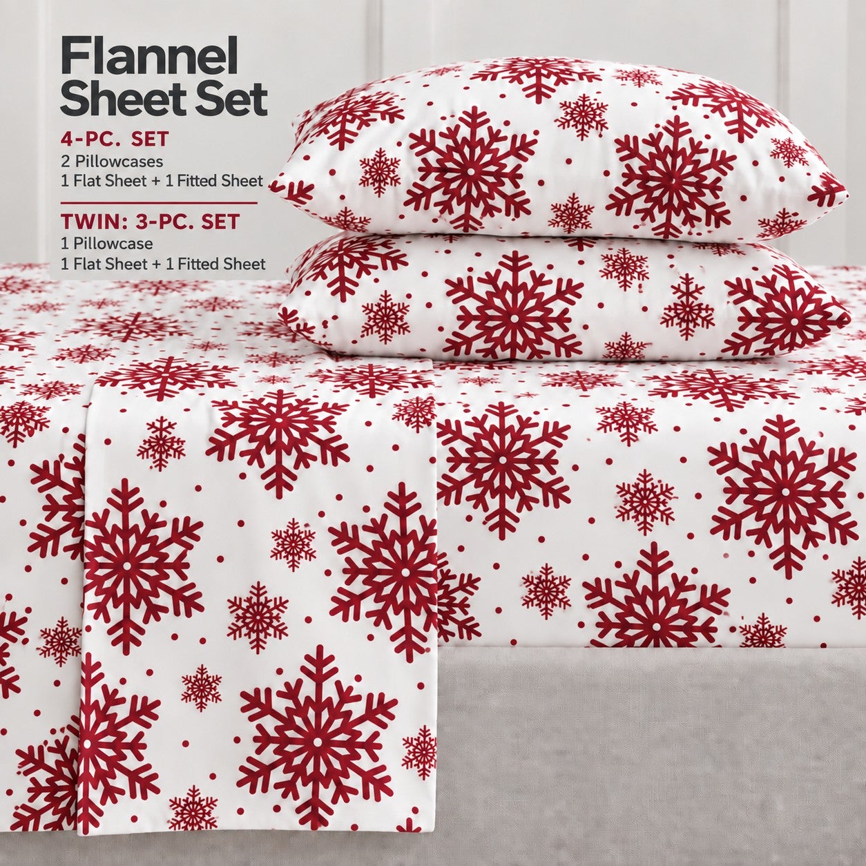 Cotton Flannel Print Sheet Set image number 7