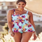 Flyaway Tankini Top with Bust Support  image number null