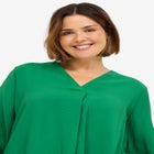 Long Sleeve Inverted Pleat Tunic image number null