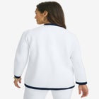 Tipped Boxy Cardigan image number null