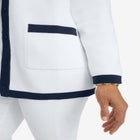 Tipped Boxy Cardigan image number null