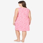 Short Sleeveless Sleepshirt image number null